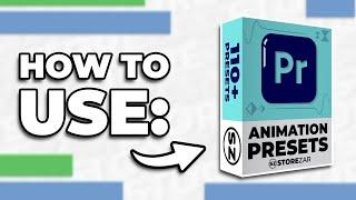 Animate Characters with Easy-To-Use ANIMATION Premiere Pro Presets – by Finzar