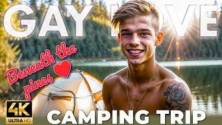 Gay Boys in Love - Camping Trip - Beneath the Pines  -