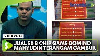 Jual 50 B Chip Game Domino, Mahyudin Ditangkap Polisi dan Terancam Hukum Cambuk