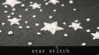 Star Stitch - Hand Embroidery Tutorial