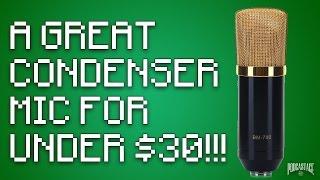 Excelvan BM-700 Condenser Mic Review / Test