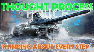 Thinking about every step | Thought process in World of Tanks | WoT with BRUCE