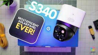 Most efficient  solar panel // EUFY SOLOCAM S340 security cam (Full Review)