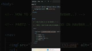 PART - 2 || HOW TO ADD LOGO IN NAVBAR..‍