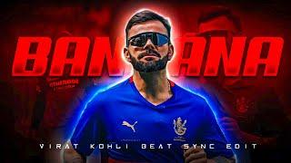  BANDANA X VIRAT KOHLI • VIRAT KOHLI STATUS  •  BEAT SYNC  • 4K STATUS •