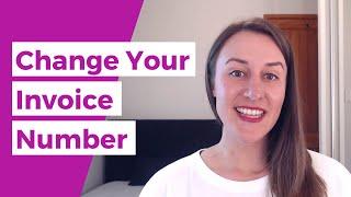 How to Change the Invoice Number in Dubsado