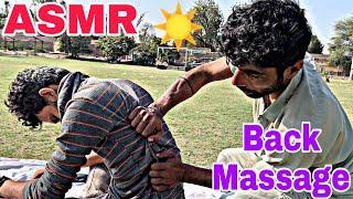 Full Body Massage | ASMR Relaxing Massage | Street Massage in Pakistan | #backpain #massage