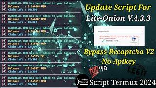 Banjir TON, LTC, TRX + Script Termux Auto Bypass Recaptcha V2 No Apikey | % Legit & Instan Withdraw