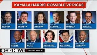 Who could be Kamala Harris' running mate?