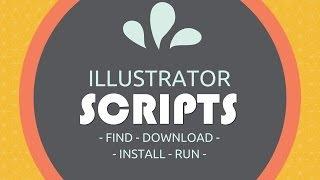 Using Adobe Illustrator Scripts - How to Find, Download, Install and Run Illustrator Scripts