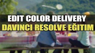 DaVinci Resolve Basic Tutorial EDIT COLOR DELIVERY