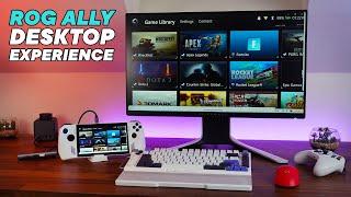 ROG Ally Desktop Experience - Can This Handheld Function as a Gaming PC?