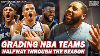 Grading Every NBA Teams Halfway Through The Season | Numbers On The Board