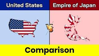 United States vs Empire of Japan | Empire of Japan vs United States | Comparison | Data Duck