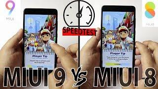 MIUI 9 vs MIUI 8 Speedtest - Faster Than Ever?