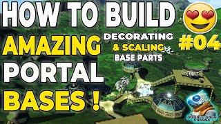 How To Build A Portal Base - Scaled Up Parts for Decorating #nomanssky