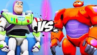 BUZZ LIGHTYEAR VS BAYMAX - Toy Story & Big Hero 6