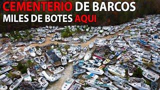  Tienes que ver este video Increible Cementerio de barcos en USA