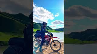 motorcycle ride:Thrilling Motorcycle Adventure Amidst Stunning Landscapes