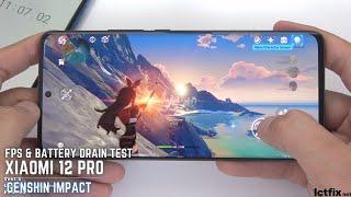 Xiaomi 12 Pro Genshin Impact Gaming test | Snapdragon 8 Gen 1