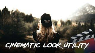 FCPX Cinematic Look Utility Final Cut Pro X Tutorial Italiano