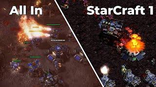 All-In In StarCraft 1 is INCREDIBLE!