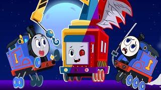 Thomas The Train vs Vampire Carly | Sodor Story MegaMix #solomixgame