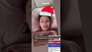 MICHELLE BOLSONARO DESMENTE NOTÍCIA E DIZ QUE PASSOU NATAL COM BOLSONARO