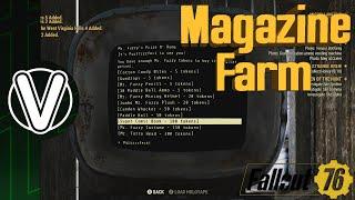 Fallout 76 | Magazine Farm *Easy Magazines* (Fallout 76 Glitches)