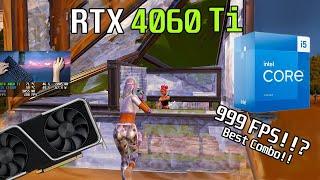  RTX 4060 Ti + i5 13400F  LOW Meshes · FORTNITE Competitive Settings