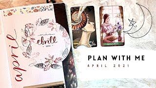 Plan with me APRIL 2021 Bullet Journal #bujo #PWM