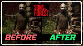 BEST Visibility Settings Guide | Sons Of The Forest | Less Blur, Better Vision