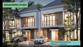 CORONA RENDER TUTORIAL - RESIDENCE EXTERIOR