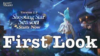 First Look at Shooting Star Season Update / Infinity Nikki