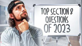 MOST ASKED Section 8 QUESTIONS Of 2023!! Start Your Rental Property Investment Portfolio! Cashflow!