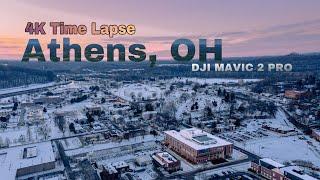 4K Hyperlapse Video Of Athens, OH | DJI Mavic 2 Pro