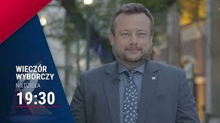 Wieczór wyborczy w Telewizji Republika - zaprasza Adrian Klarenbach. Niedziela, godz. 19:30