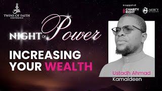 Increasing Your Wealth with Ustadh Ahmad Kamaldeen