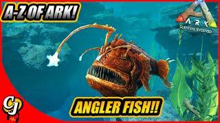 A-Z Of Ark! The ANGLERFISH Is The Best Way To Farm Silica Pearls !! || Ark Survival Evolved!