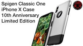 Spigen Classic One iPhone X - 10th Anniversary Limited Edition