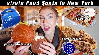 VIRALE Food Spots in New York!  Lohnt sich das Anstehen? Lafayette, Joe's Pizza & Levain Cookies