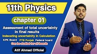 Assessment of total uncertainty in final results | Rules for calculating uncertainty in final result