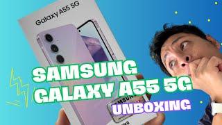 Samsung Galaxy A55 5G en Perú: Unboxing en español ¡Ya llegó!