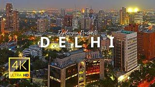 Delhi, India  in 4K ULTRA HD 60FPS by Drone