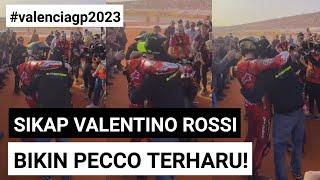 Sikap Valentino Rossi pada Pecco Bagnaia Ini Bikin Terharu Usai Jadi Juara Dunia MotoGP 2023