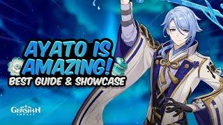 COMPLETE AYATO GUIDE! Best Ayato Build - Artifacts, Weapons, Teams & Showcase | Genshin Impact