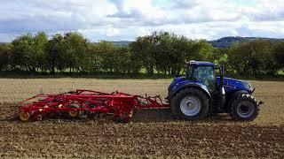 T H WHITE Demonstration of Vaderstad Top Down