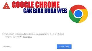 Google Chrome Tidak Bisa Membuka Situs atau Website Tertentu - SOLUSI