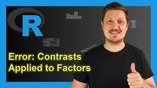 R Error: contrasts can be applied only to factors with 2 or more levels | Reproduce, Debug & Fix