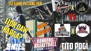 PSW x JRD construction VS. Dylan Grae x MSO Pirates // Bankers Season 2 Open League || 1st game na!